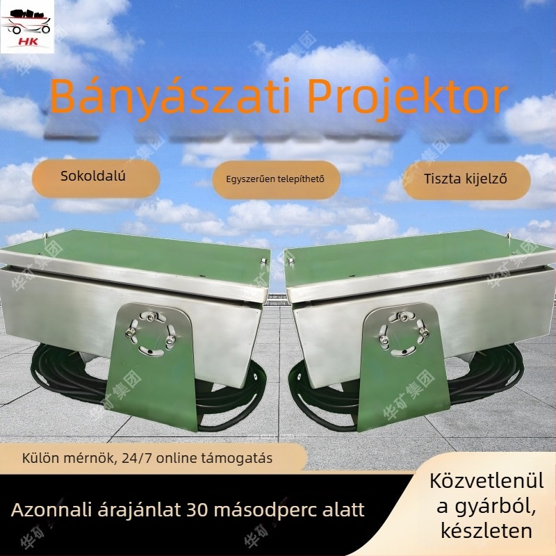 Bányászati projektor – 100W, Huakou márka, Engedélyezett magánmárka