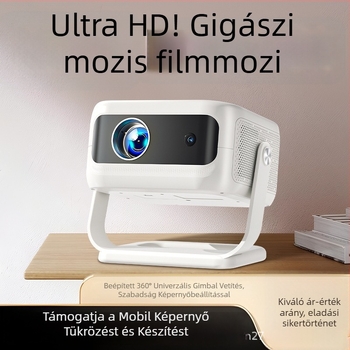 Otthoni projektor T1 A10, 1080P, 300 ANSI fényerő, 50W teljesítmény