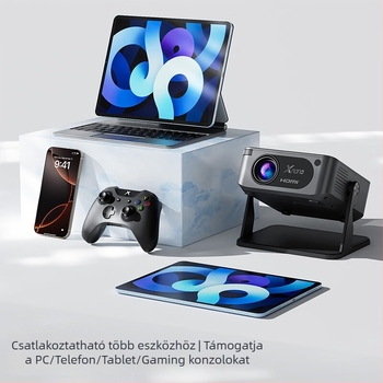 xnano HA109 Hordozható projektor - LCD, 720P felbontás, 40W, fényerő 150