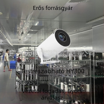 HY300 Házi Projektor 720P (1280x720), 200 ANSI Fényerő, 60W Teljesítmény, Energiahatékonysági Szint 1