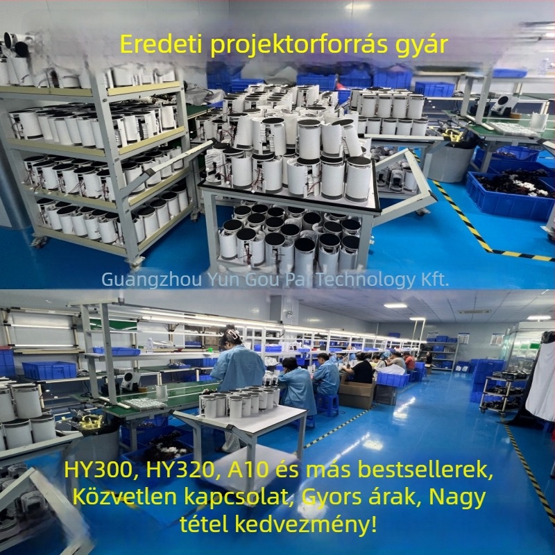 HY300 Házi Projektor 720P (1280x720), 200 ANSI Fényerő, 60W Teljesítmény, Energiahatékonysági Szint 1
