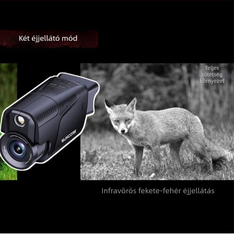 SUNCORE Shunguang 1080P digitális éjjellátó készülék, nagy felbontású, látótávolság 1500 m, 940 nm infravörös