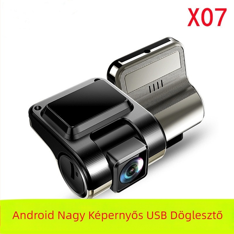Rejtett autós kamera csillagfényes éjjellátással, 160° széles látószög, 1080p, HDMI/AV kimenet, WiFi