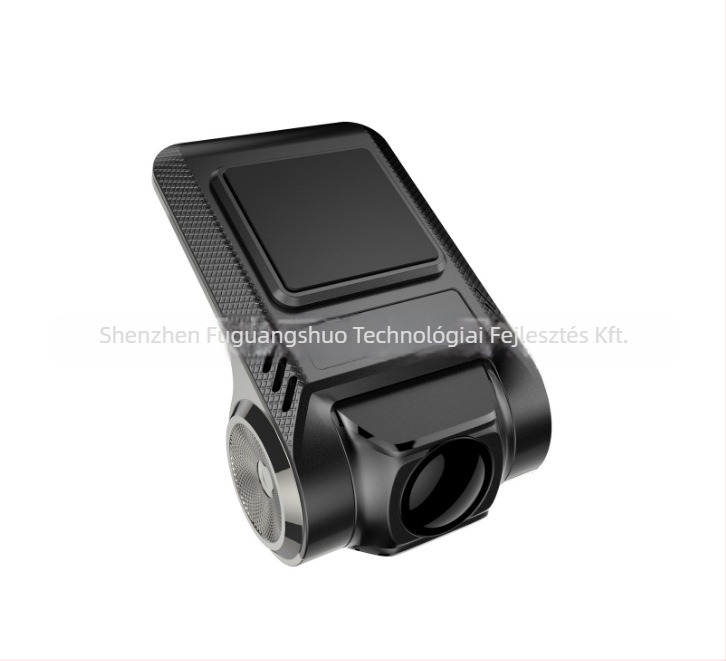Cink ötvözetből készült rejtett USB fedélzeti kamera — 1080P HD éjszakai látás, 140° látószög, TF-kártya akár 32GB, Android navigáció