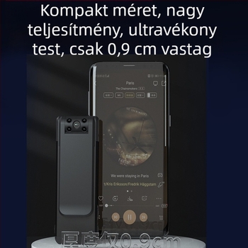 HD rendvédelmi felvételkészítő kamera éjjellátással