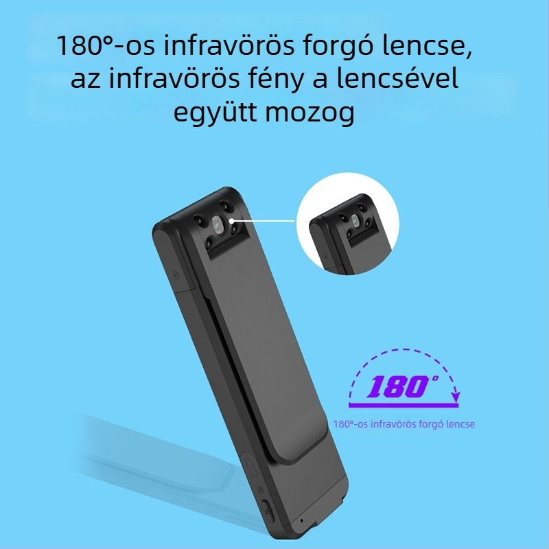 HD rendvédelmi felvételkészítő kamera éjjellátással