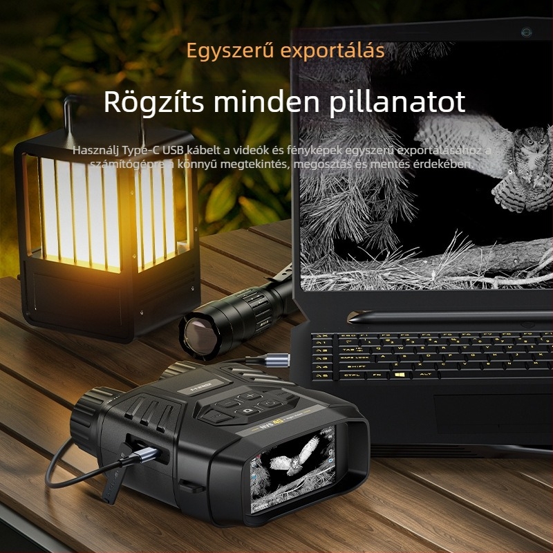 FNIRSI NVS-40 4K infravörös éjjellátó készülék, hordozható kültéri képalkotáshoz