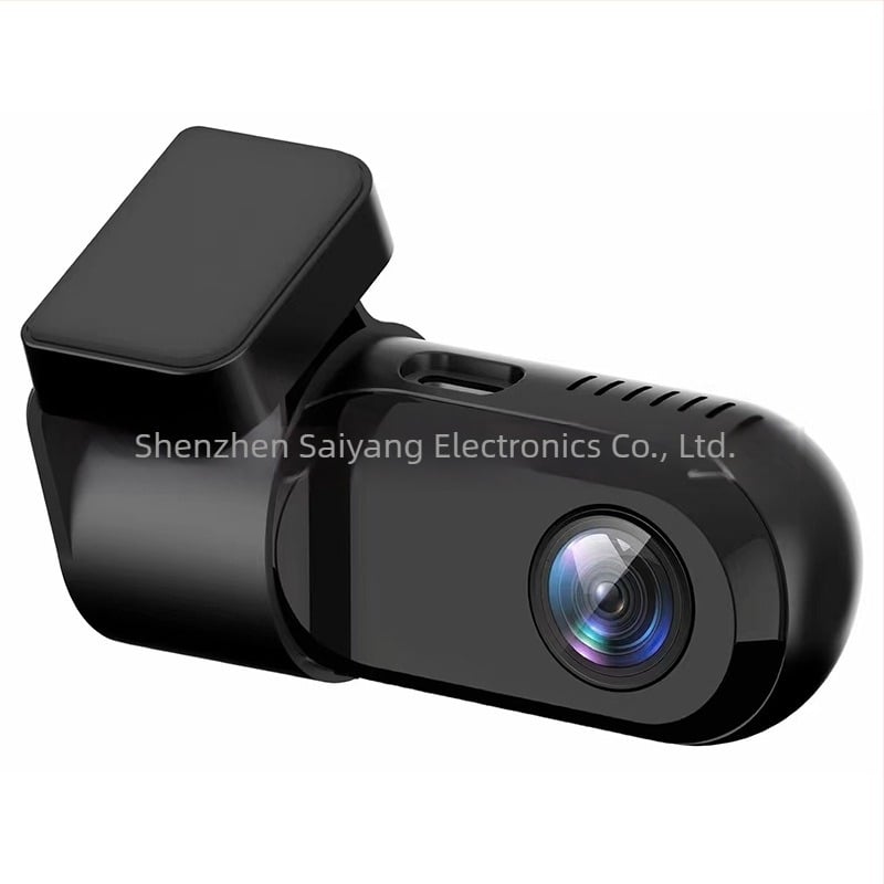 Autós dashcam 1080p, 120° látószög, végtelen ciklus felvétel, USB interfész, első szélvédőre szerelve