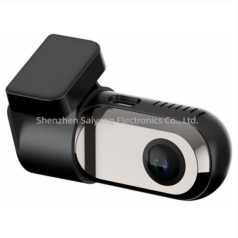 Autós dashcam 1080p, 120° látószög, végtelen ciklus felvétel, USB interfész, első szélvédőre szerelve
