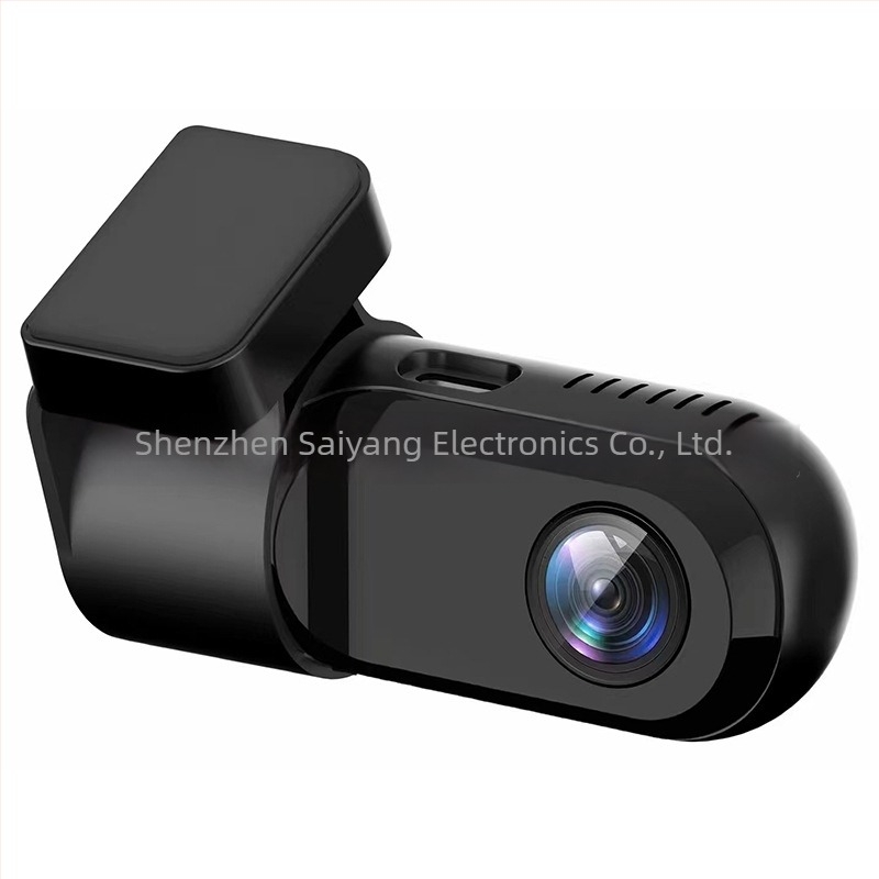 Autós dashcam 1080p, 120° látószög, végtelen ciklus felvétel, USB interfész, első szélvédőre szerelve