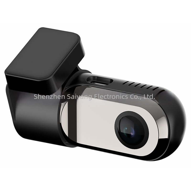 Autós dashcam 1080p, 120° látószög, végtelen ciklus felvétel, USB interfész, első szélvédőre szerelve