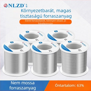 Niu Li forrasztódrót rosinmaggal, ólomtartalmú, magas tisztaságú, alacsony olvadáspontú
