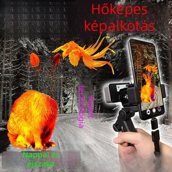 Infravörös éjjellátó készülék madármegfigyeléshez, nagy felbontású képekkel