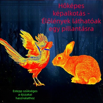 Infravörös éjjellátó készülék madármegfigyeléshez, nagy felbontású képekkel