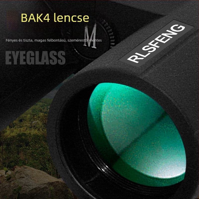Binokuláris 12x42, látómező 303 ft/1000 yd, kilépő pupilla 4,2 mm, szemkímélő távolság 15 mm
