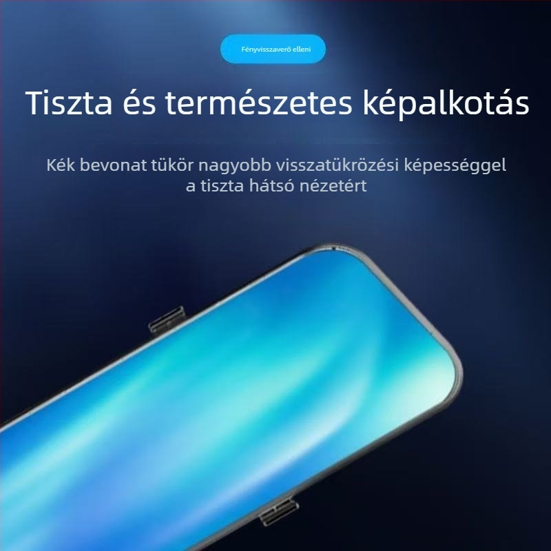 Elő- és hátsó kettős felvételt rögzítő autós dash cam, 1080p, éjszakai látás, 140° látószög, 15 napos adattárolás