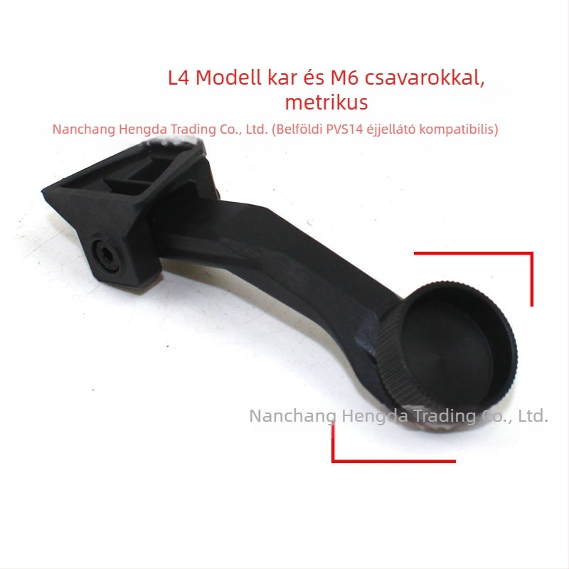 J-Arm PVS14 éjjellátó készülékhez, nylon monokuláris csatlakozó tartó, infravörös éjjellátó kiegészítő, Hot Battlefield, 0,02 kg
