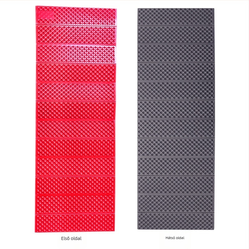 Kültéri nedvességálló kemping matrac, összecsukható, XPE hab, DY-2 modell, 1–2 személynek, csúszásmentes és nedvességálló