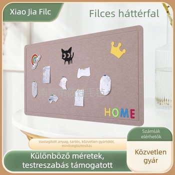 Személyre szabott filc falikép – Xiao jia, poliészter rost, modern egyszerűség, gravírozás