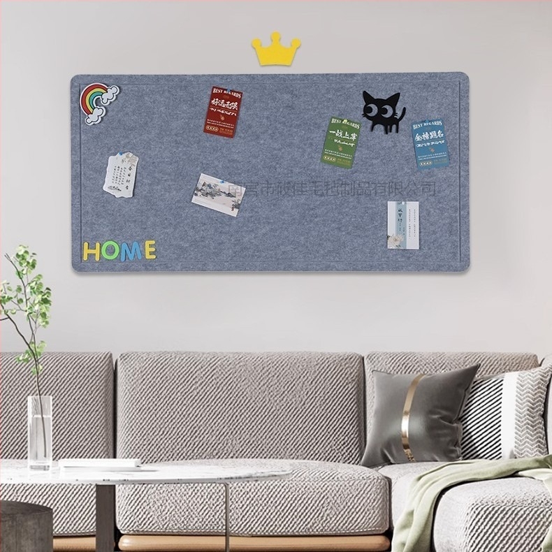 Személyre szabott filc falikép – Xiao jia, poliészter rost, modern egyszerűség, gravírozás