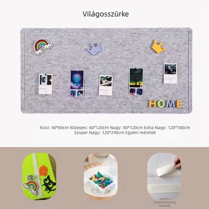 Személyre szabott filc falikép – Xiao jia, poliészter rost, modern egyszerűség, gravírozás