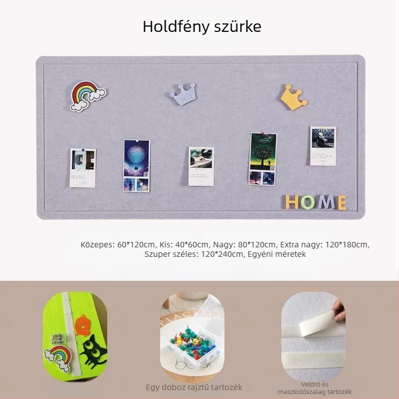 Személyre szabott filc falikép – Xiao jia, poliészter rost, modern egyszerűség, gravírozás