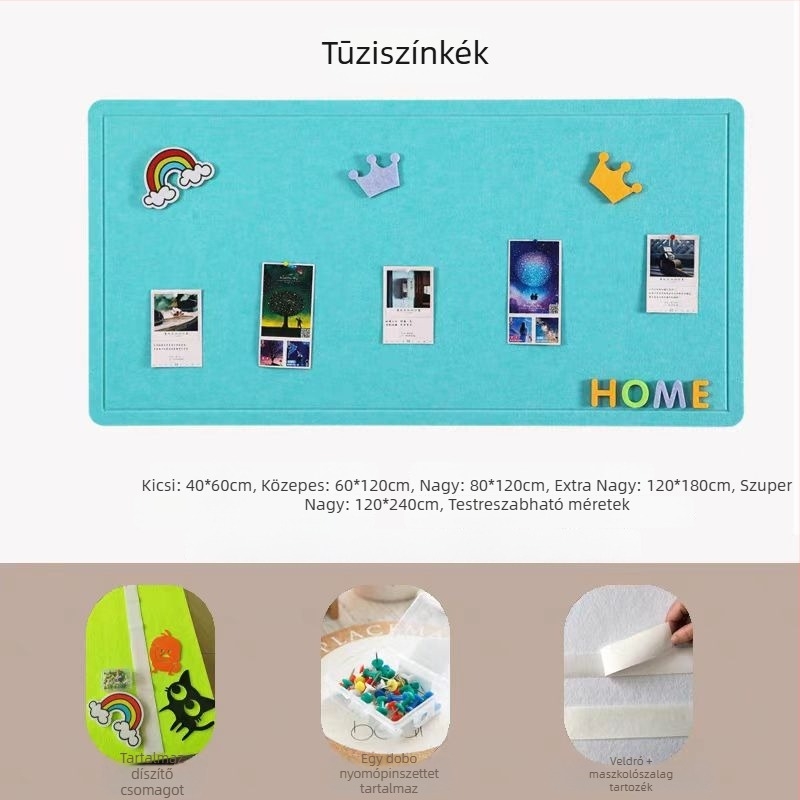 Személyre szabott filc falikép – Xiao jia, poliészter rost, modern egyszerűség, gravírozás