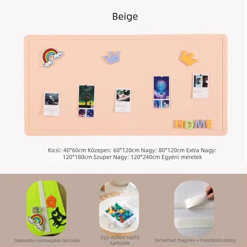 Személyre szabott filc falikép – Xiao jia, poliészter rost, modern egyszerűség, gravírozás