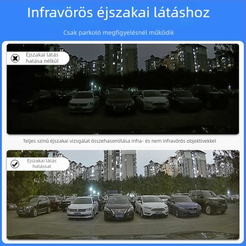Honda Shadow rejtett fedélzeti kamera, vezeték nélküli 4K Ultra HD, első és hátsó duál felvétel, 170°-os széles látószög, F1.8 objektív, éjszakai látás