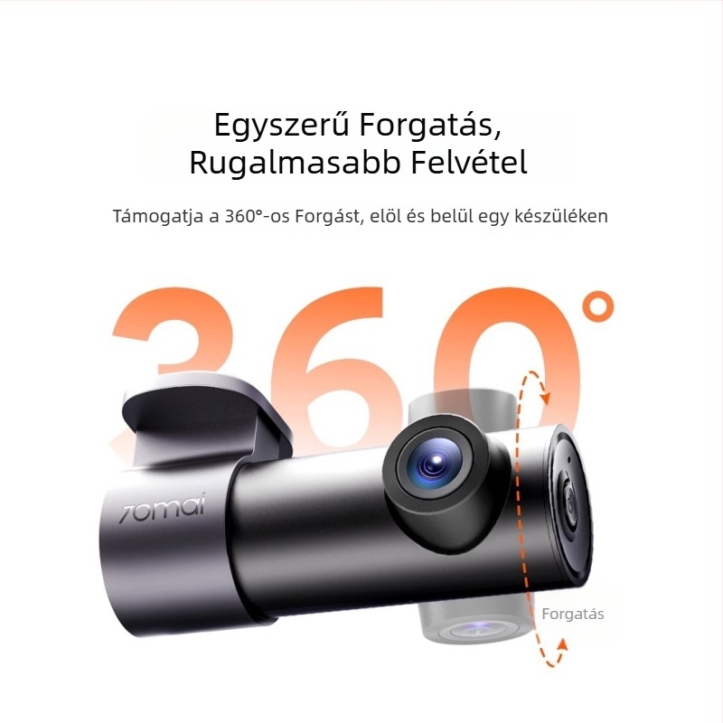 Autós menetregisztráló kamera M310Pro3K parkolásfigyeléssel, 1620P, F1.55, SD-kártya támogatás, USB-ellátás, kijelző nélkül