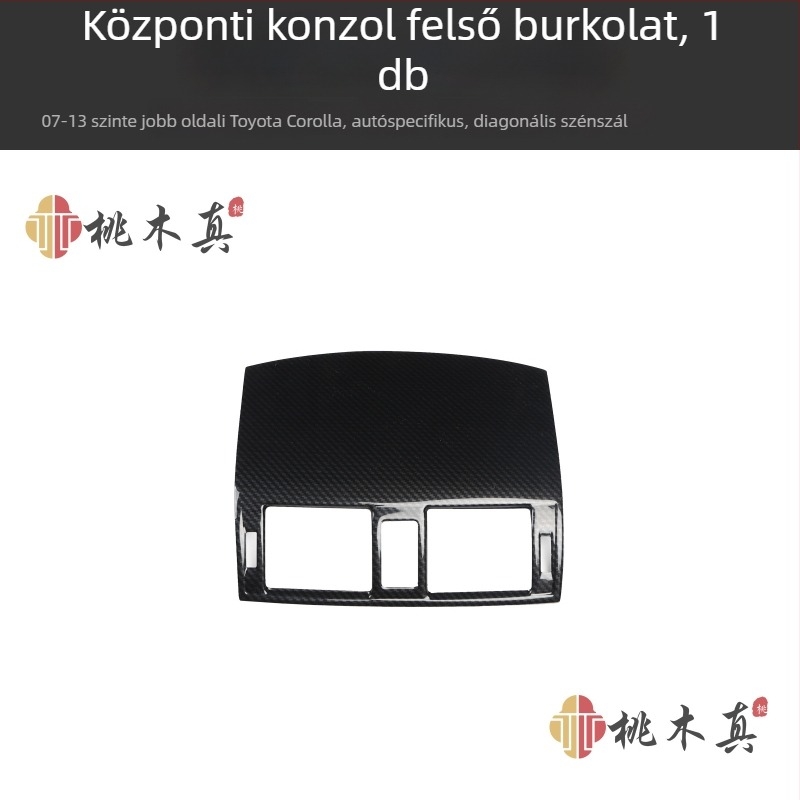 Mahamuzhen műanyag belső dekoráció a klímaberendezés ventillációjához és az ablakemelő kapcsolóhoz, 07-13 Toyota Corolla, testreszabható