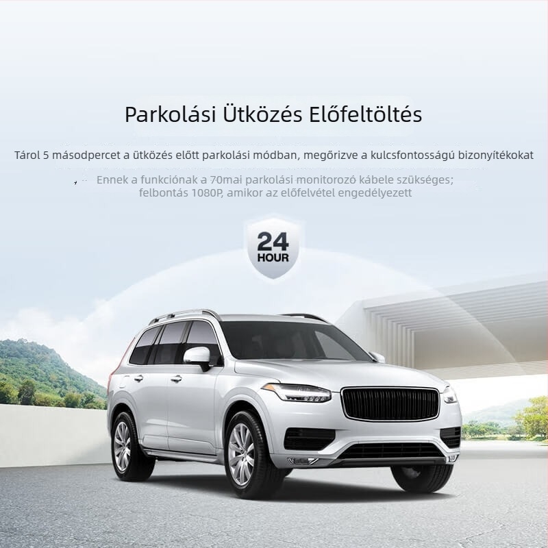 A510Lite dash kamera, 140° látószög, 1600P felbontás, Wi-Fi, Parkolás figyelés, 2.0 inch kijelző