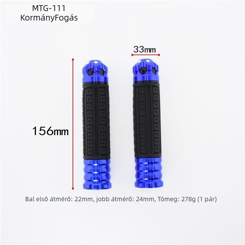 Motorkerékpár kormány retrofit készlet – MTG-111 forgó fejű fogó, MOTOTIGER (6063 alumínium ötvözet)