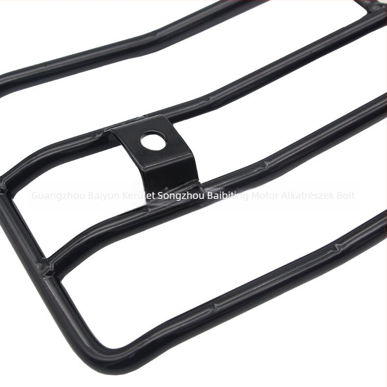 Motorkerékpár hátsó rakodó Harley Softail XL883/1200 — fém, hátsó polc, Baybeten