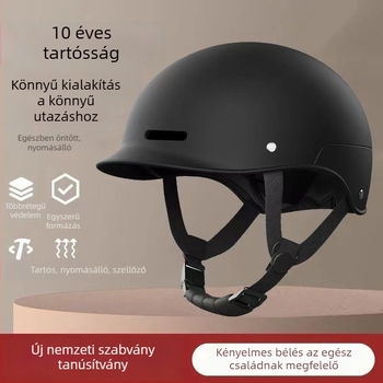 Elektromos járművek sisakja – ABS anyag, rally stílus, univerzális illeszkedés, nyári használatra, versenyzésre (TCO99 tanúsítvány)
