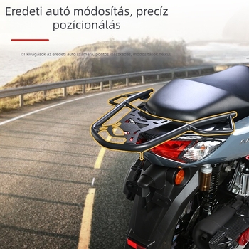 JS Hátsó csomagtartó alumínium ötvözetből Yamaha NMAX155 (2020–2024) - hátsó keret