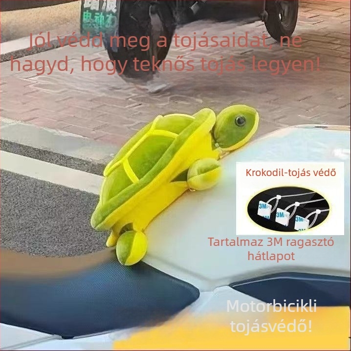 Motorkerékpár üzemanyag-tank védőpad – sűrített, háromdimenziós teknőre emlékeztető párna, lovagi páncél stílus