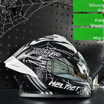 Kbi motorkerékpár sisak, műanyag anyag, jogosult magánmárka