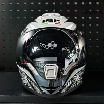 Kbi motorkerékpár sisak, műanyag anyag, jogosult magánmárka