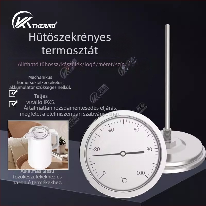 Kétfémes hőmérő kávéfőzőhöz és termoszhoz – Kt/kaitai márka, termékkód B31ak2932