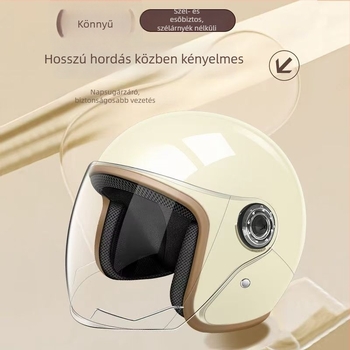 ABS 3/4 sisak elektromos járművekhez, univerzális, minden évszakra, mindennapi közlekedéshez