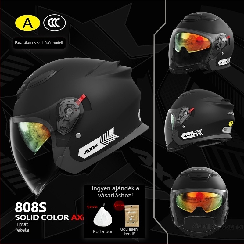 AXK 3/4 sisak ABS elektromos motorkerékpárokhoz, 3C Gb811-2022a tanúsított, minden évszakra alkalmas