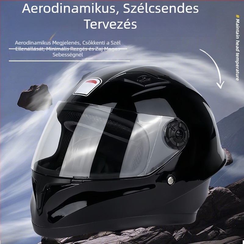 Xinwei gyerekeknek ABS teljes arcú sisak kerékpározáshoz, gokerezéshez és kis motorkerékpárokhoz — uniszex, minden évszakra, elektromos járművekhez