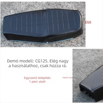 MXHK 123 vízálló bőr ülésvédő, univerzális illeszkedés elektromos kerékpárokhoz, motorkerékpárokhoz és robogókhoz