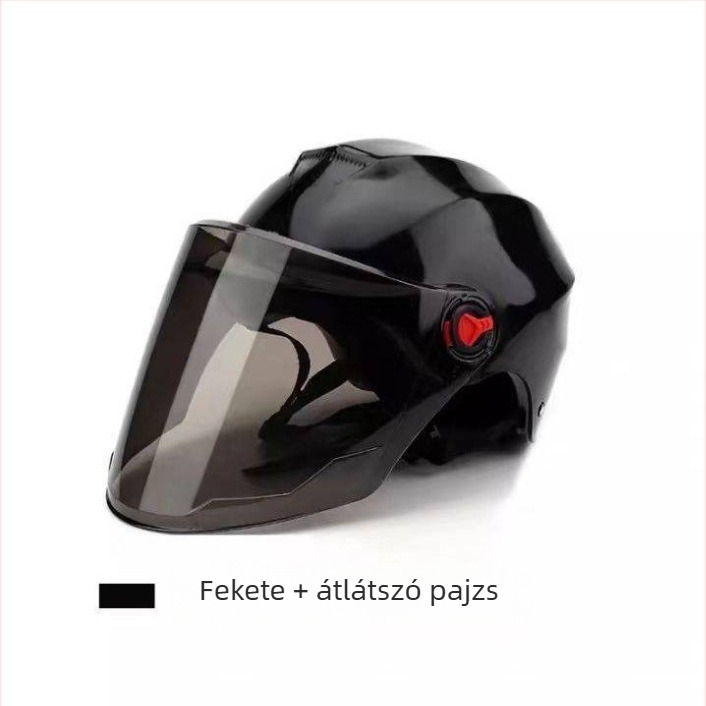 Motorkerékpár sisak, kompozit rostból, pull-on stílus, nyári használatra, utazásokhoz, TCO99 tanúsítva