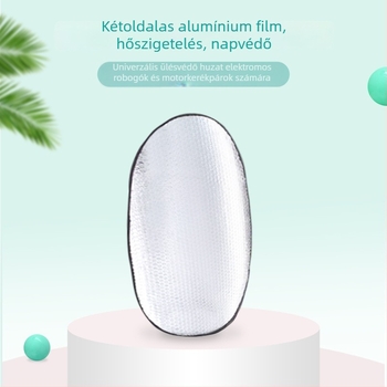 LITU FSD-01 Univerzális napvédő és szigetelő párna elektromos járművek és motorkerékpárok számára, vízálló, kétoldalas alumíniumfilmmel