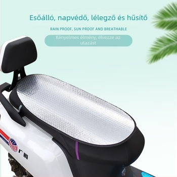 LITU FSD-01 Univerzális napvédő és szigetelő párna elektromos járművek és motorkerékpárok számára, vízálló, kétoldalas alumíniumfilmmel