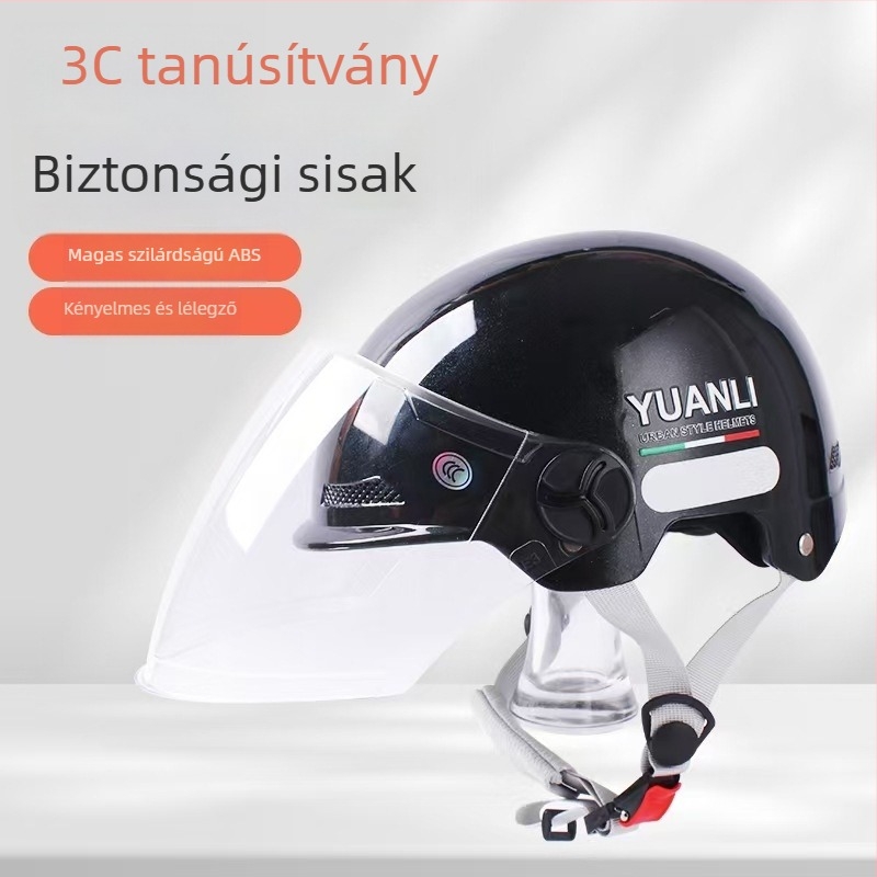 ABS 3/4 sisak felnőtteknek, 3C tanúsítvánnyal, elektromos járművekhez