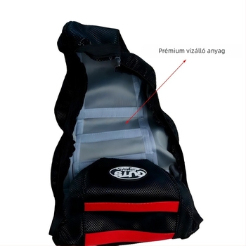 Guts Z300 PU bőr motorkerékpár üléspárna off-roadhoz, univerzális illeszkedés, csúszásmentes, vízálló