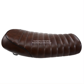 Chengfeng motorkerékpár hátsó ülőpárna és táska CB Yamaha SR-hez Caterpillar-stílusú mintával